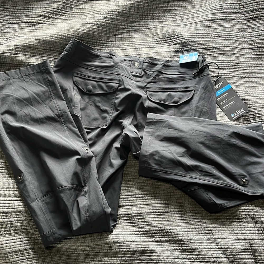Kuhl Freeflex roll up pants size 14